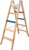 Geis & Knoblauch Stehleiter Holz Stufen ERGO Plus 2x6 Produktbild-Vorschau 1