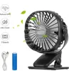 Mini Ventilator Leise-3 Geschwindigkeitsstufen Clip Produktbild-Vorschau 5
