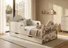Letto per bambini 140x70 con materasso, cassetto e vano Anteprima dell’immagine prodotto 5