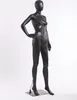 FC-11B Belle femme abstraite Mannequin peint noir mat Voir les images du produit 13
