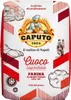 A bag of Caputo flour with illustrations of baking ingredients and a baker. Podgląd zdjęcia produktu