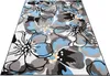 Tapiso Teppich MAYA Modern Creme Grau Blau Schlafzimmer  Produktbild-Vorschau 7