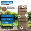 4rain SLIM wandtank 500 L taupe Productafbeelding-voorbeeld 3