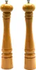 FLORINA 2 x Pfeffermühle Salzmühle Gewürzmühle Holz Pfeffer Produktbild-Vorschau 1