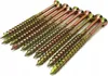 Domax Senkkopfschrauben Holzbauschrauben gelb 5 x 100 mm Produktbild-Vorschau 4