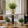 Tusca Topf rund gold h18,5xd19,5 cm Produktbild-Vorschau 7