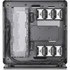 The interior of a computer case, showing internal components and mounting points. Anteprima dell’immagine prodotto