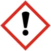 A warning symbol with an exclamation mark inside a red diamond. Produktbild-Vorschau