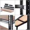 KADAX Garage Lagerregal aus Metall, 5 Etagen, 180 x 90 x 30 Produktbild-Vorschau 3