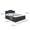 ALTDECOR Boxspringbett mit H3 Matratze und Topper - 200 x Produktbild-Vorschau 6