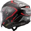 Casco Jet LS2 OF603 INFINITY II CARBON Urus Shiny Red Anteprima dell’immagine prodotto 3