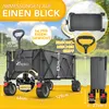 Skládací vozík TRESKO® 300 l s brzdou, antracitová barva | Náhled obrázku produktu 2