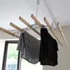 MonsterShop 1,2 m - Stendibiancheria a soffitto salvaspazio Anteprima dell’immagine prodotto 5