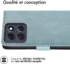 imoshion Luxe Bookcase pour le Motorola Moto G86 - Bleu Voir les images du produit 3