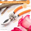 S. Kunde & Sohn Germany SKS 6 Tradition Gartenschere orange Produktbild-Vorschau 5