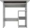 Scrivania grigio cemento 80x45x74 cm materiale a base di Anteprima dell’immagine prodotto 6