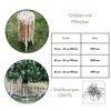 SEVICO 5m Staketenzaun 80cm x 5m mit Lattenabstand 3-4cm Produktbild-Vorschau 8