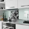 Küchenrückwand Spritzschutz Glas mit Motiv Geflochtenes Produktbild-Vorschau 2