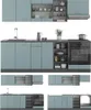 Küchenzeile Vicco R-Line Blau-Grau/Anthrazit 240 cm ohne Produktbild-Vorschau 7