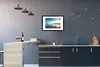 MuchoWow® MuchoWow® Gerahmtes Poster Meer - Boot - Berg Produktbild-Vorschau 2