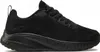 A black Skechers sneaker is shown from the side against a white background. Anteprima dell’immagine prodotto