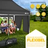 tillvex altana 3x6m - z 3 panelami bocznymi antracytowa Podgląd zdjęcia produktu 7