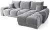BroMARKT Ecksofa NUBES Schlaffunktion Bettkasten L-Form Produktbild-Vorschau 2
