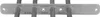 A close-up view of a metal plate with multiple heating elements attached. Produktbild-Vorschau