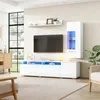 Merax TV-Wohnwand Set 3-teilig mit LED-Beleuchtung, Produktbild-Vorschau 4