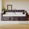 Polsterbett Schlafsofa, 90/180*190 cm, Breitere und Dickere Produktbild-Vorschau 2