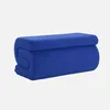 sweeek - Design Bank mit Bouclé-Bezug 1-2 Plätze - Blau Produktbild-Vorschau 1