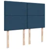 Boxspringbett mit Matratze Blau 140x190 cm Stoff Produktbild-Vorschau 9
