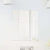 vidaXL Lustro ścienne kwadratowe 40 x 40 cm Szkło hartowane Podgląd zdjęcia produktu 3