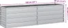 vidaXL Garten-Hochbeet 160x40x45 cm Verzinkter Stahl Silber Produktbild-Vorschau 7
