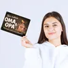 Hier wohnen Oma und Opa Metallschild in 15x20 cm - Produktbild-Vorschau 3