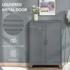 HOMCOM Armoire de bureau à 3 niveaux, meuble de rangement Voir les images du produit 10