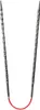 A pair of circular knitting needles with a red cord. Produktbild-Vorschau