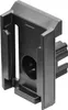 A black plastic connector piece for a modular storage system. Anteprima dell’immagine prodotto