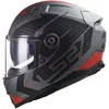 LS2 FF811 VECTOR II SPLITTER Integralhelm XL in gelb/grau Produktbild-Vorschau 15