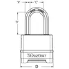 MASTER LOCK Hochleistungsvorhängeschloss Produktbild-Vorschau 8