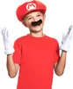 Set di costumi Nintendo Super Mario con cappello e guanti Anteprima dell’immagine prodotto 4
