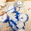 Schlagzeug Set, Kinder Trommel Set mit Schlagzeugstöcken, Produktbild-Vorschau 4