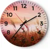 Wanduhr - Rund - Glasuhr - Wiese Getreide Natur - 40x40cm - Produktbild-Vorschau 1