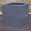 Elegant Einrichten | Pflanzkübel | Fiberglas | anthrazit Produktbild-Vorschau 5