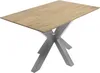Esstisch 120x80cm Akazie massiv eichenfarben schweizer Produktbild-Vorschau 1