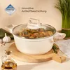 JUST PERFECTO Großer Kochtopf Induktion 24cm 4L Produktbild-Vorschau 5