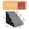 Hundetreppe 4 -stufige 75x40x50cm Haustiertreppe Produktbild-Vorschau 5