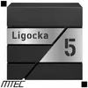 Antracytowa Skrzynka Pocztowa Modern Na Listy Z Laminatem Podgląd zdjęcia produktu 4