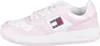 A side view of a white and pink Tommy Hilfiger sneaker. Náhled obrázku produktu