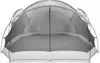 vidaXL Moskitonetz-Zelt mit Dach Grau 434 x 434 x 230 cm Produktbild-Vorschau 4